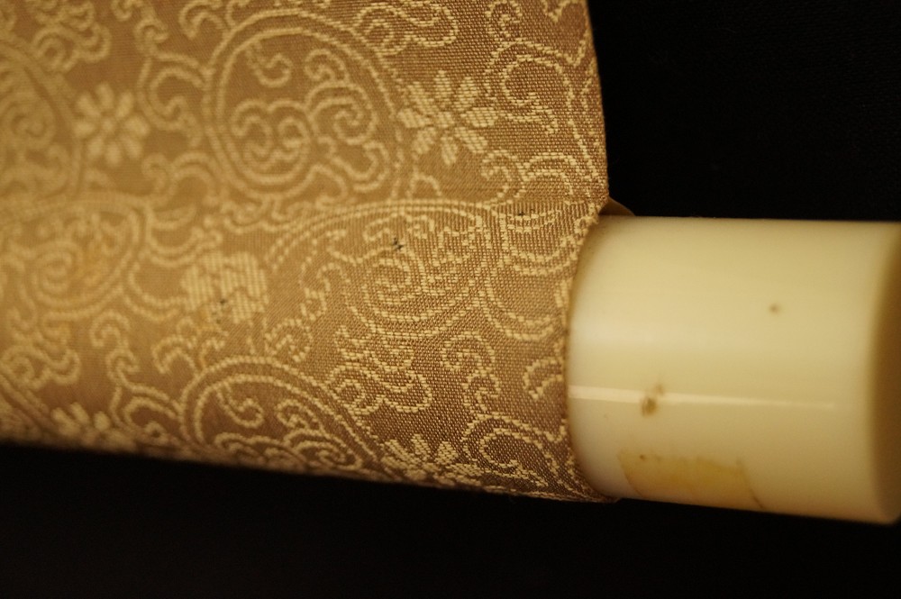 Kakemono Bodhidharma Scroll Detail