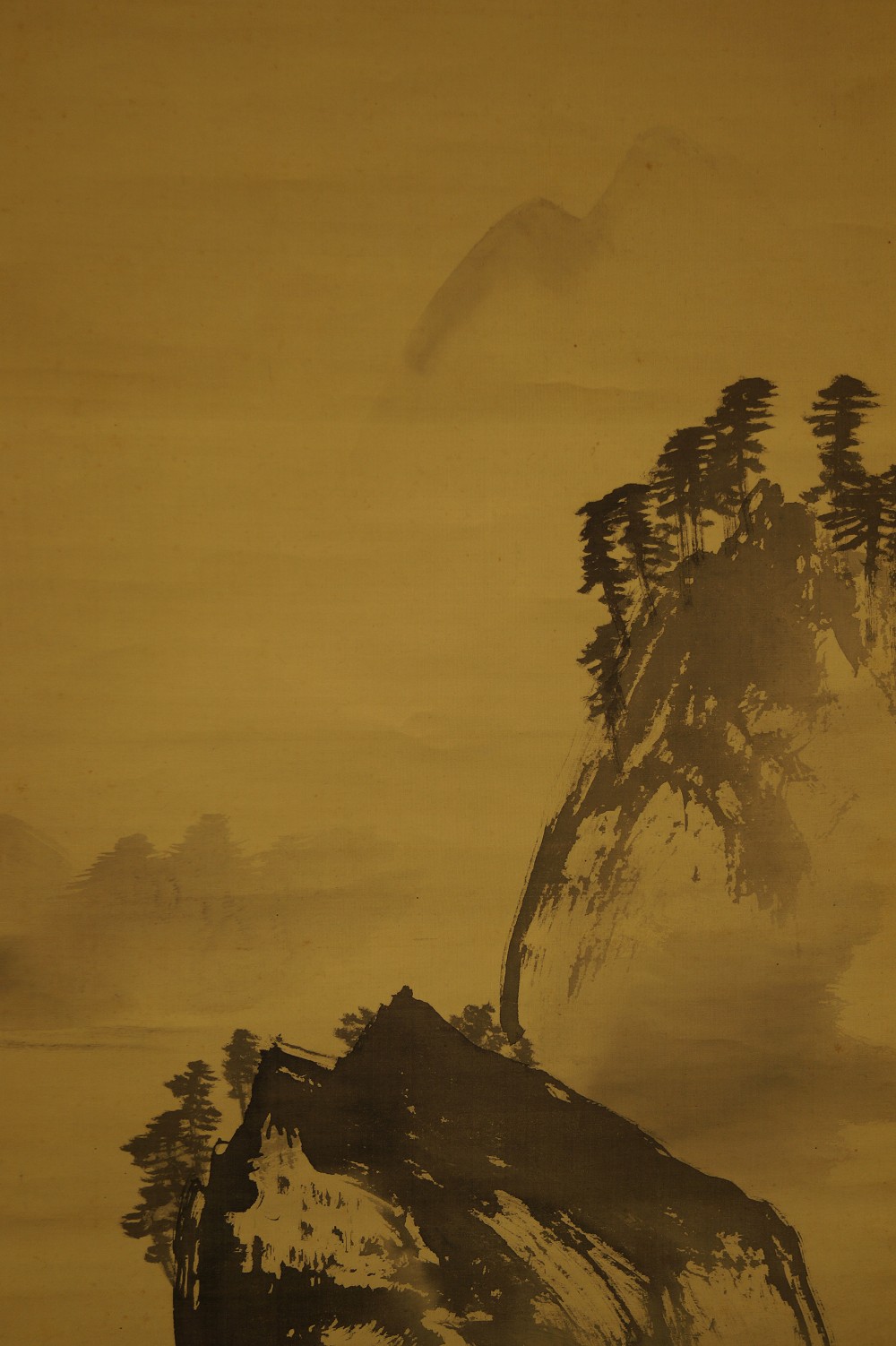 Landschaft von Kawabata Gyoku Landschaft Nahaufnahme 2