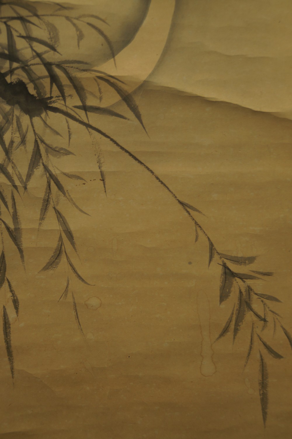 Bats in Moonlight Willow Motif Close-Up 2