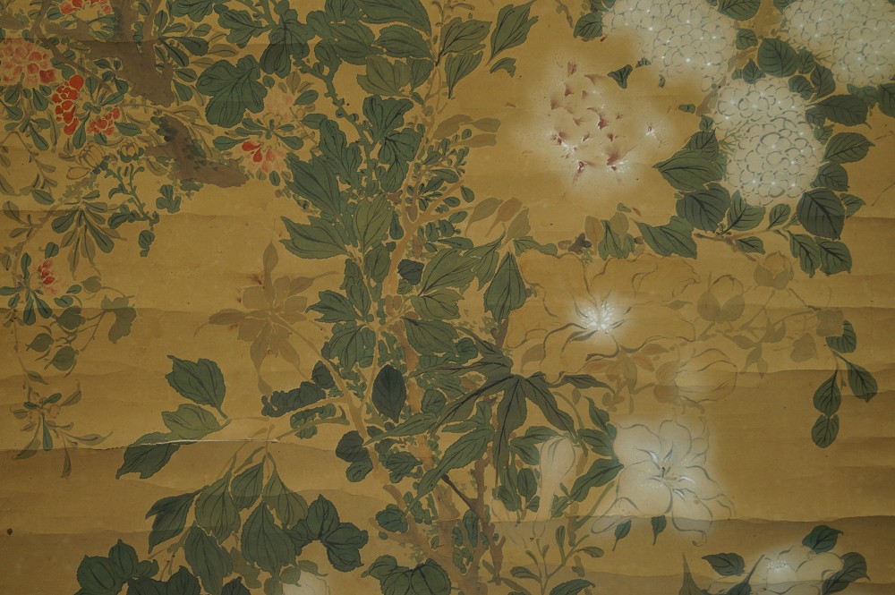 Flowers motif close-up 2