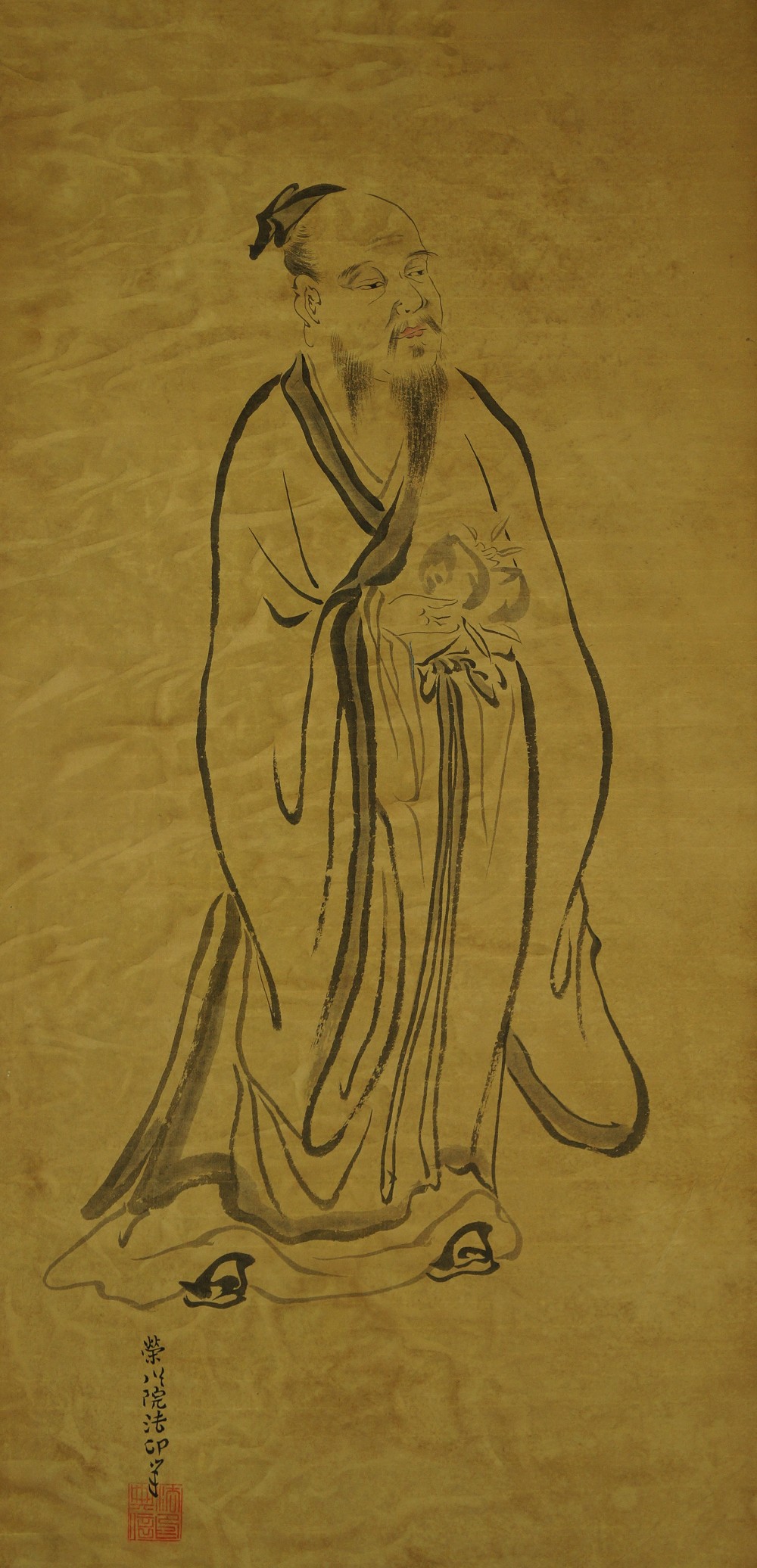 Moench Kakemono Gesamtmotiv ohne Rahmung