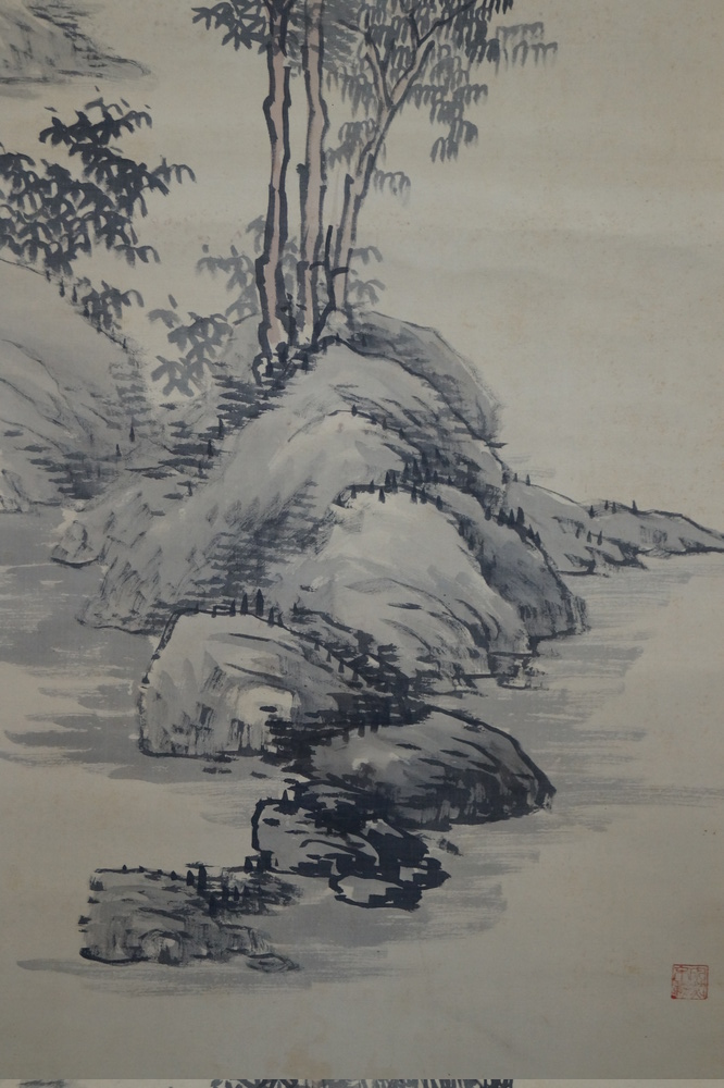 Landschaft Felseninsel Nahaufnahme