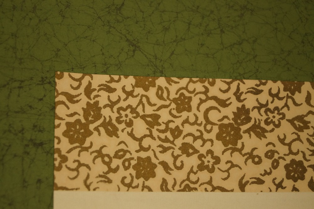 Kalligrafie Montierungsdetail