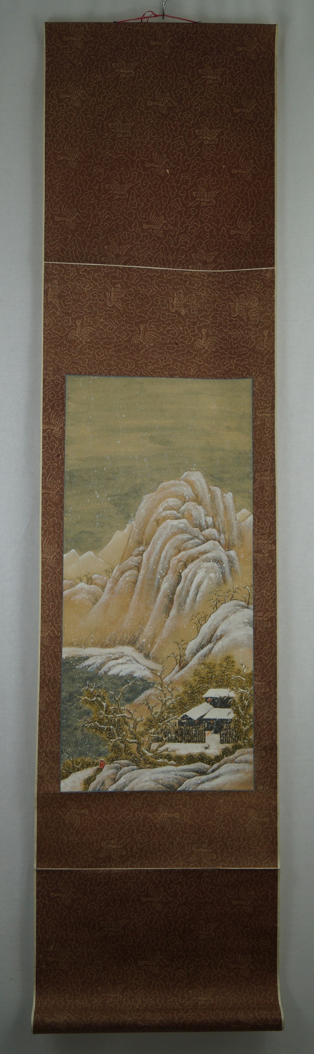 Berglandschaft Gesamtansicht Rollbild