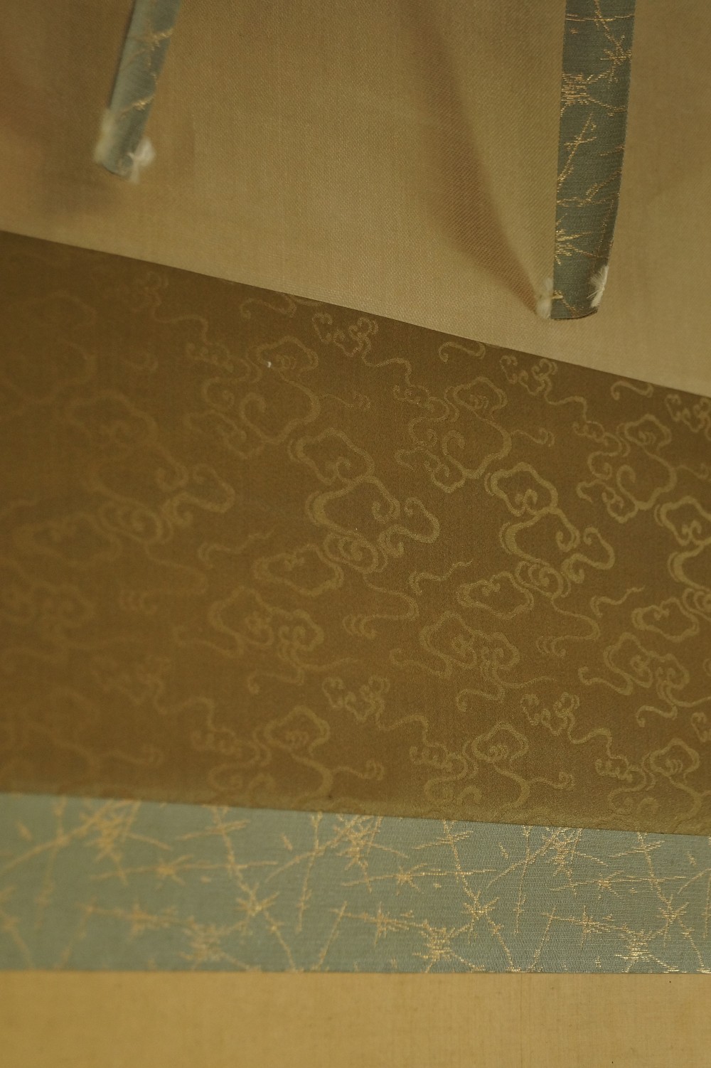 Landschaft von Kano Tsunenobu Montierungsdetail