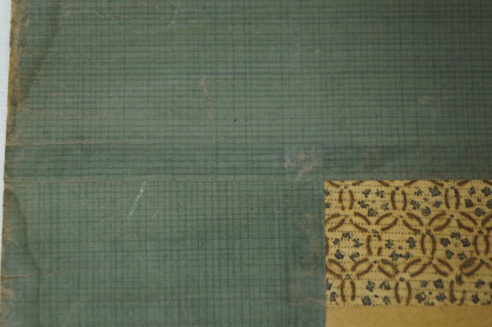 Koi Hanging Scroll Mounting Detail 2