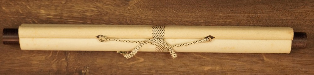 Calligraphy Pine and Bamboo Rolled Up
