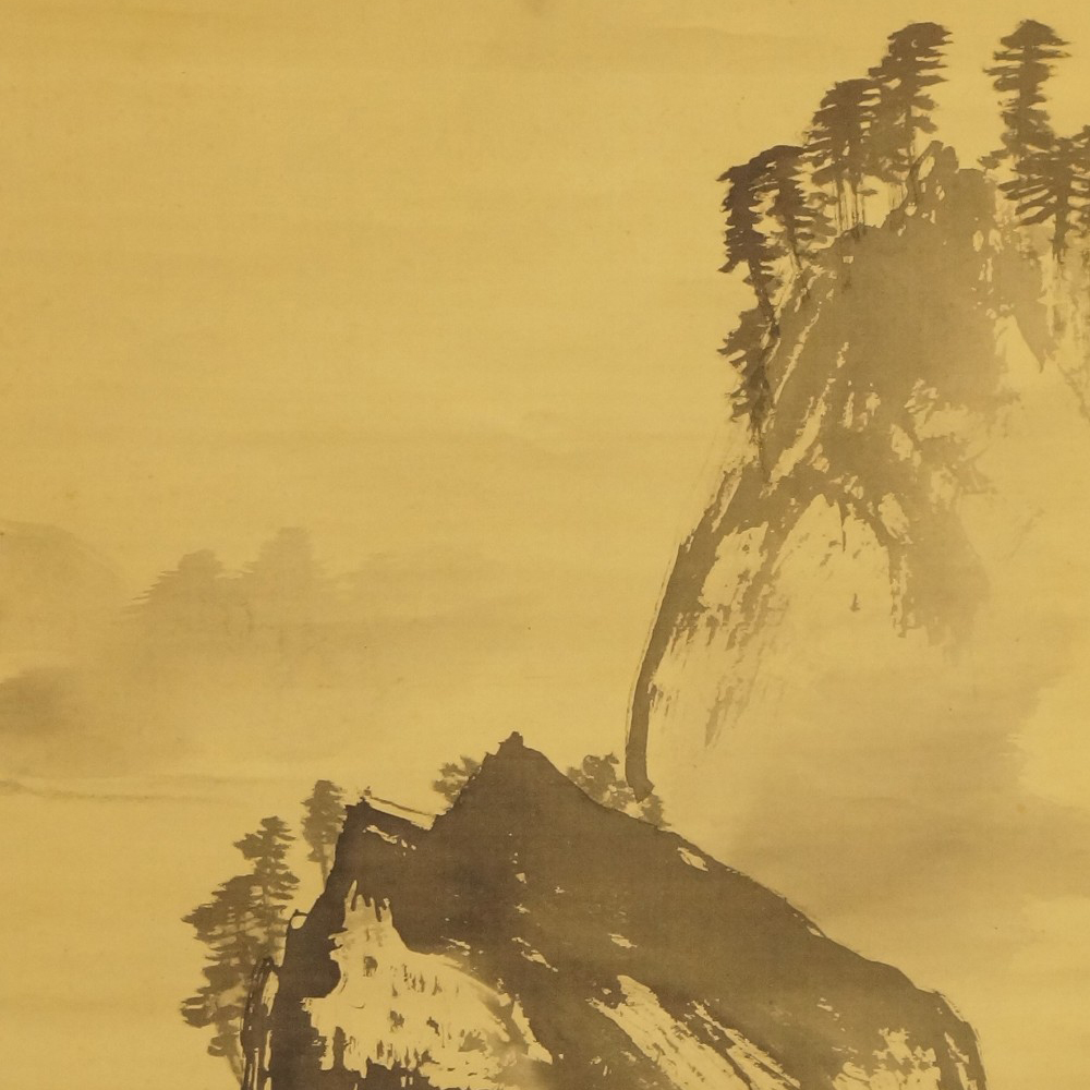 Landschaft von Kawabata Gyoku Motiv Nahaufnahme Vorschau