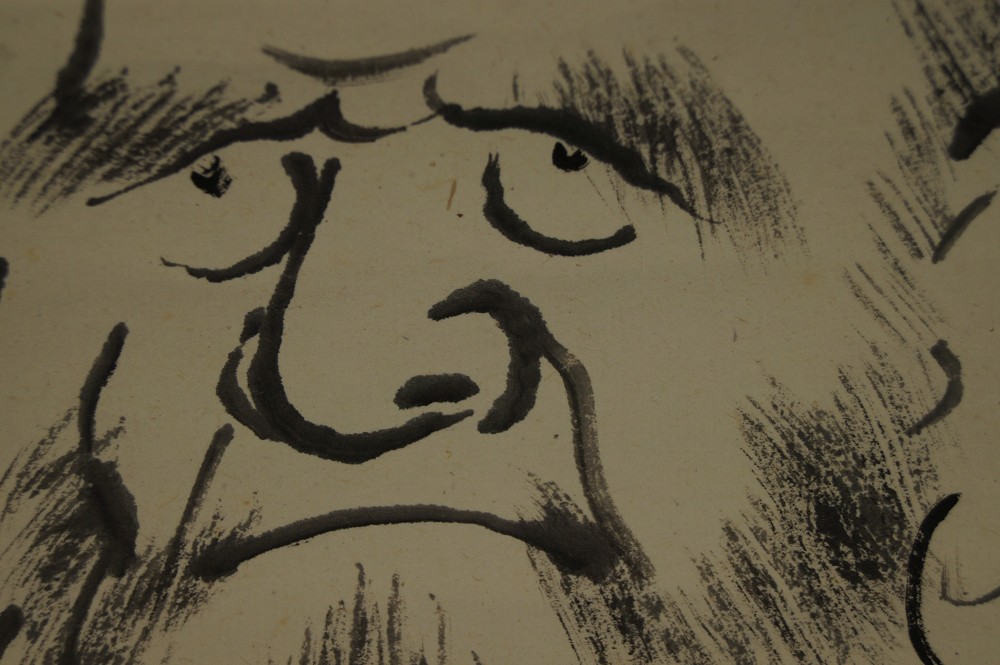 Bodhidharma Face Close-Up 2