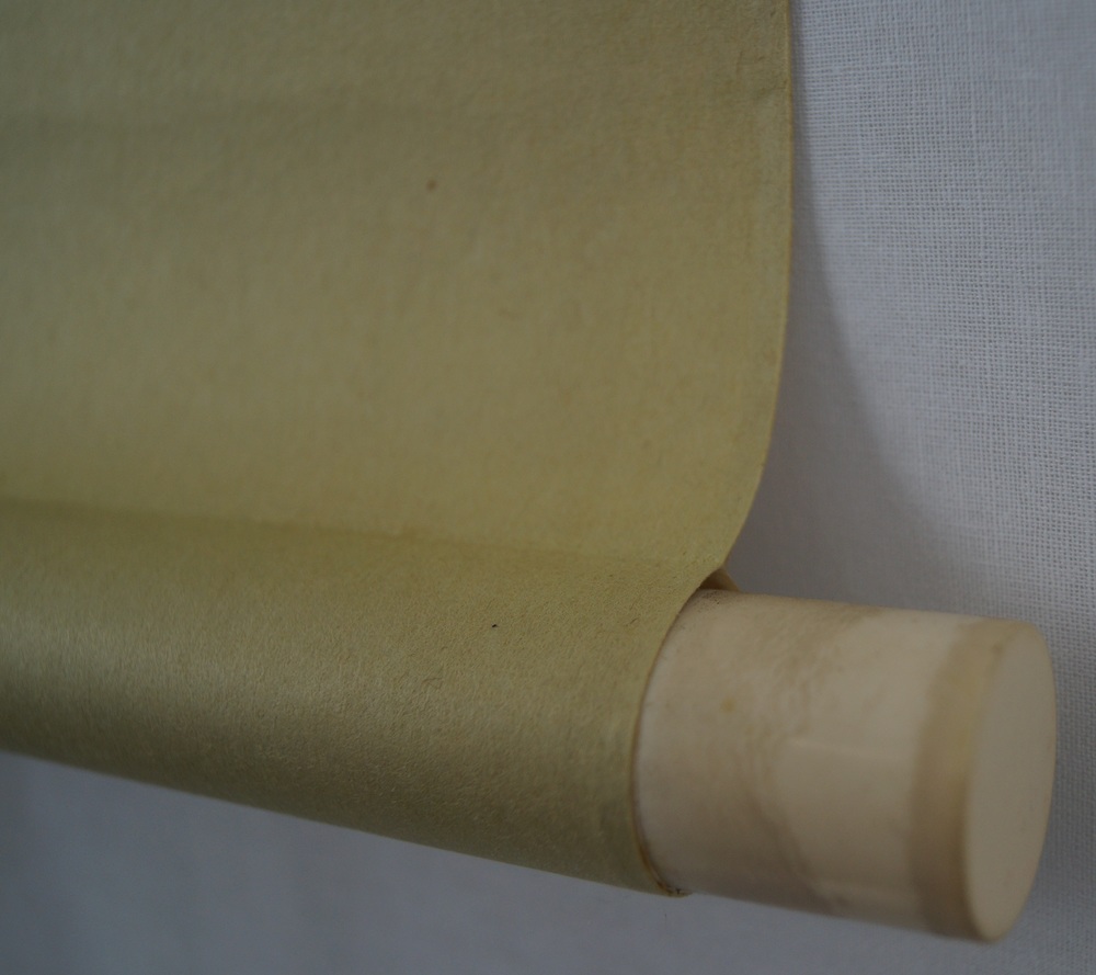 Feigen und Trauben Nahaufnahme des Rollenendes Jikusaki Rollendetail