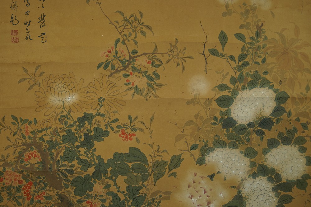Flowers Motif Close-Up 1