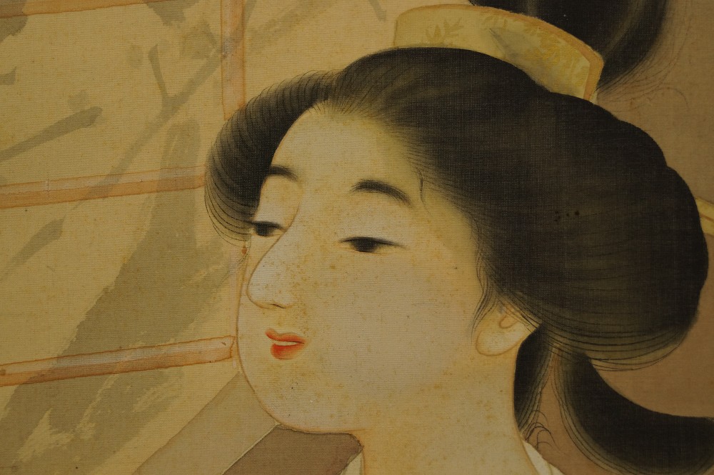 Beauty at the Window Bijin Motif Close-Up 4