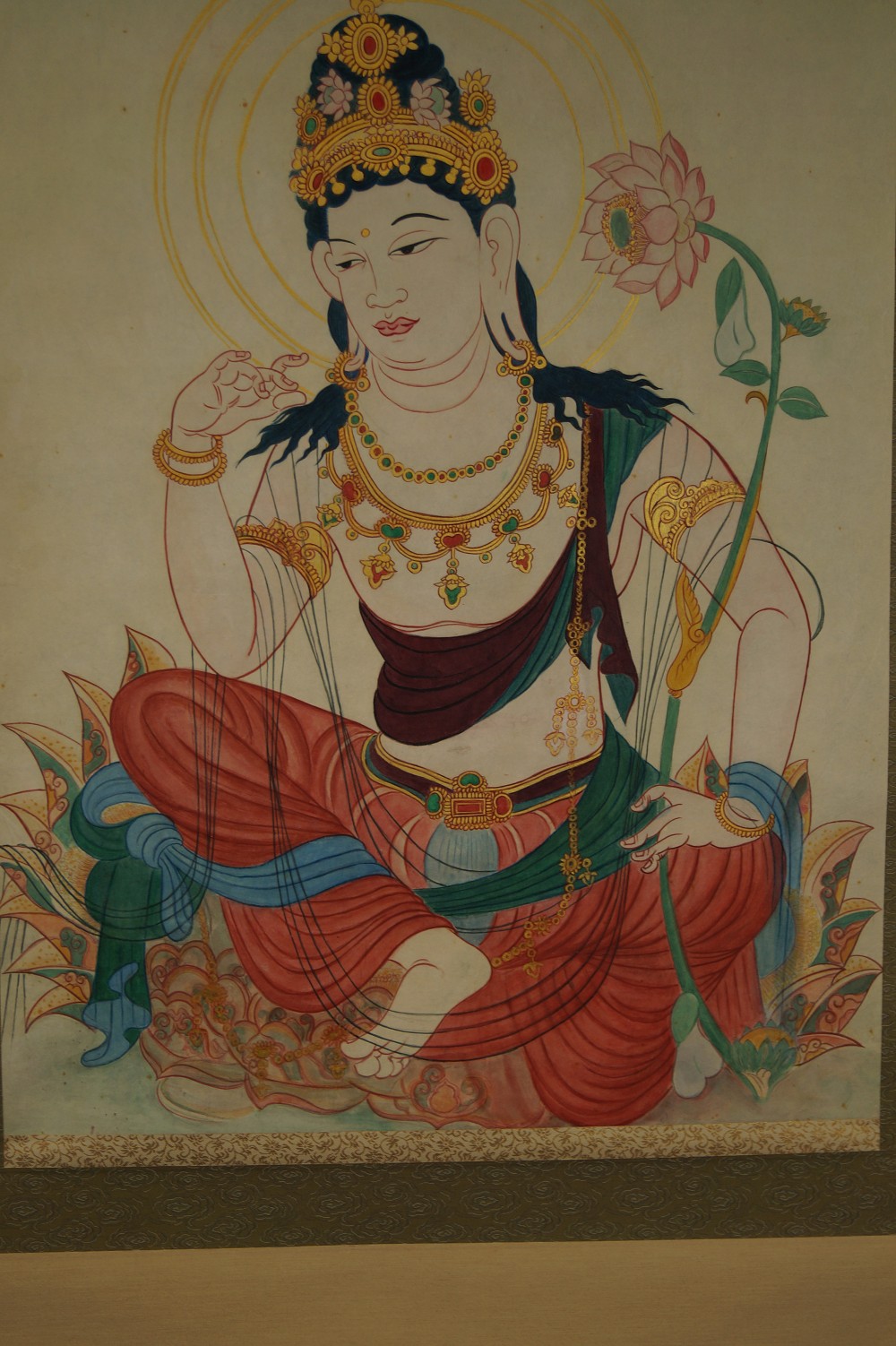 Kannon Bodhisattva full motif without mounting