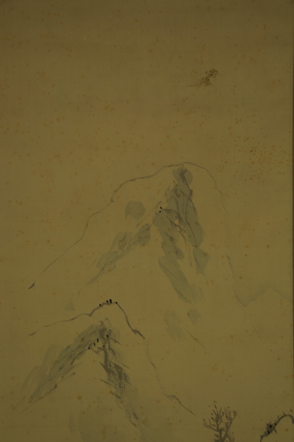 Winterliche Berglandschaft von Keisui Landschaft Nahaufnahme