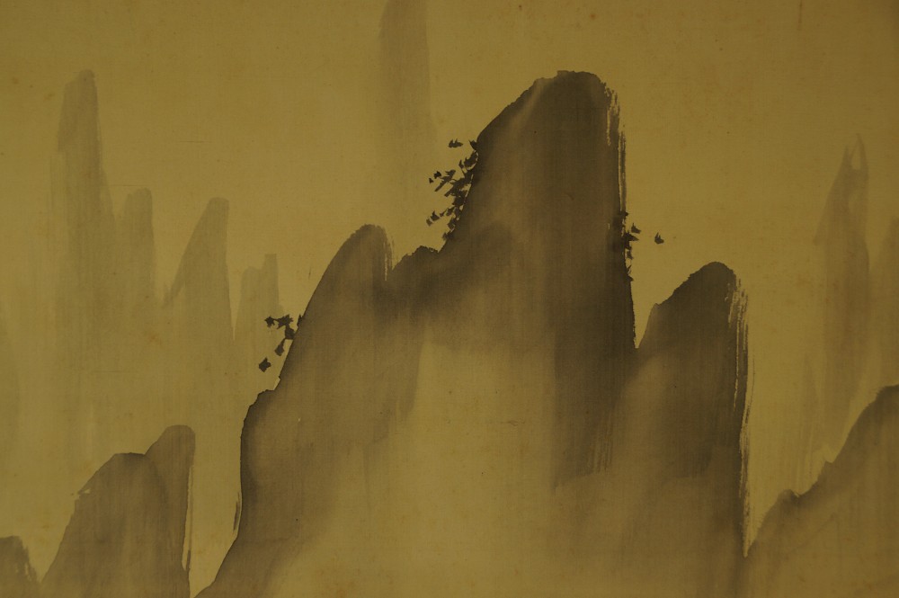 Landschaft von Eizan Kikukawa Landschaft Nahaufnahme 2