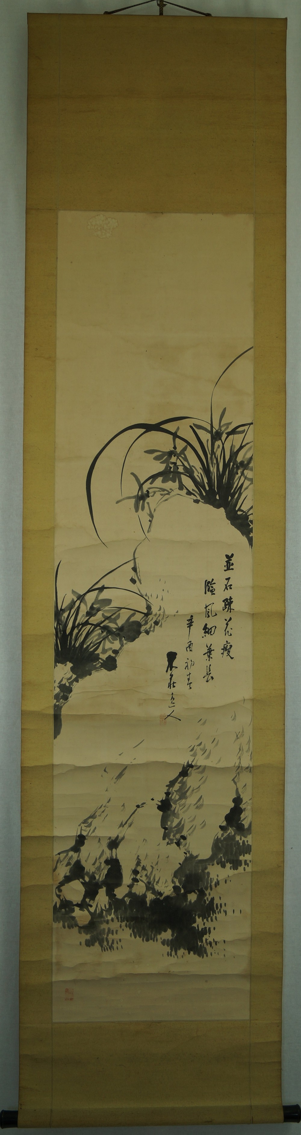 Grasses hanging scroll full view hanging scroll