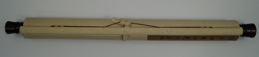Flowers Kakemono Rolled Up
