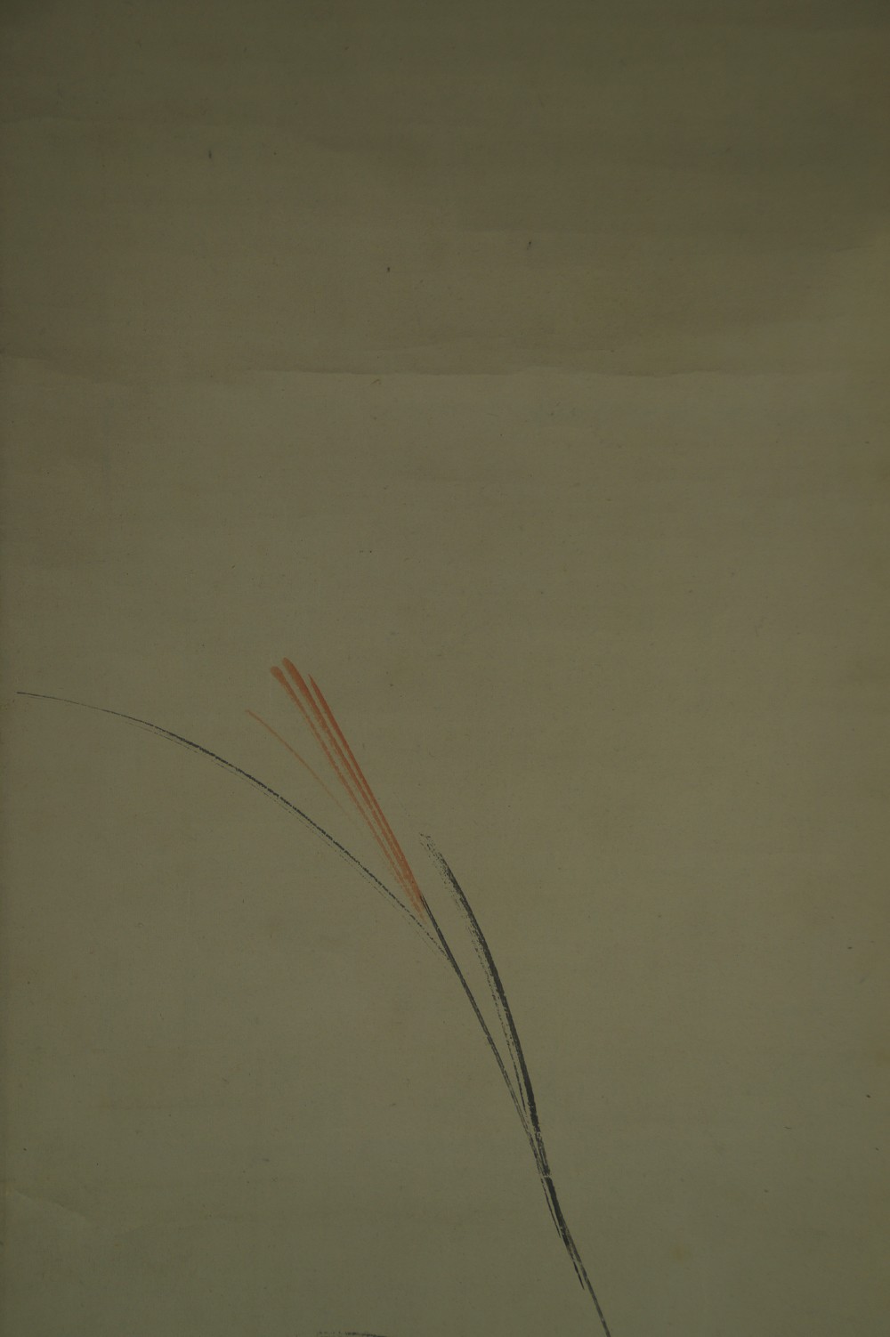 Quails in Grass by Hiroune Araki Grass Motif Close-Up 1