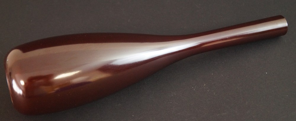 Copper Vase by Kageaki Watanabe Vase Lying Down Close-Up