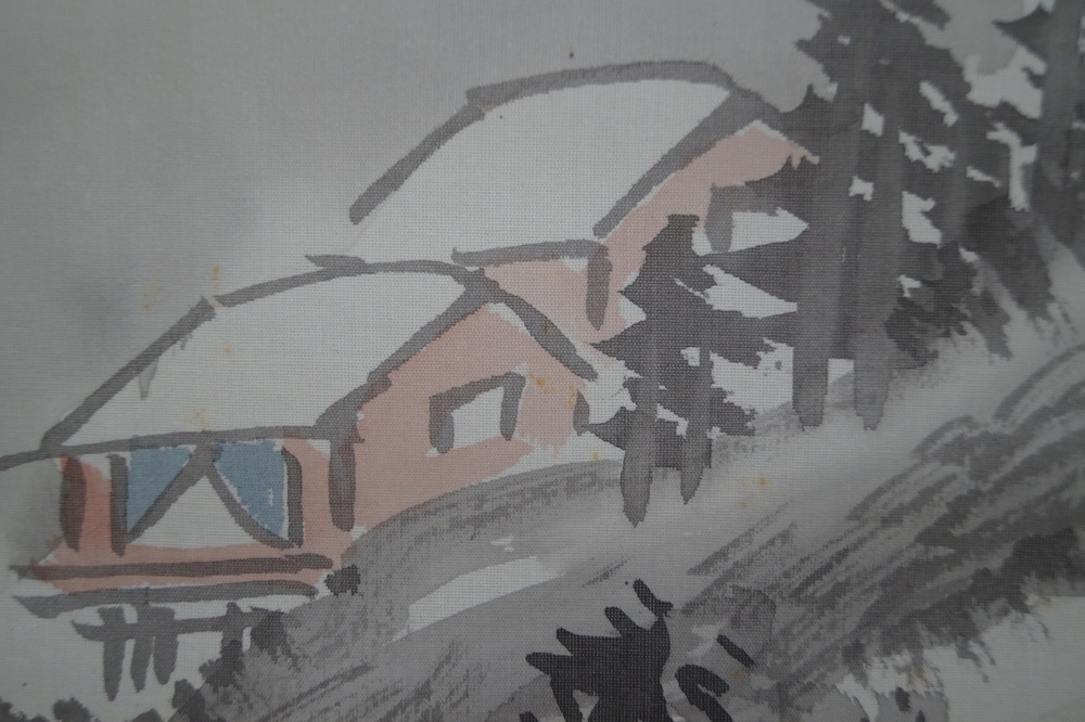 Makuri Landschaft Bauernhaus Nahaufnahme 2