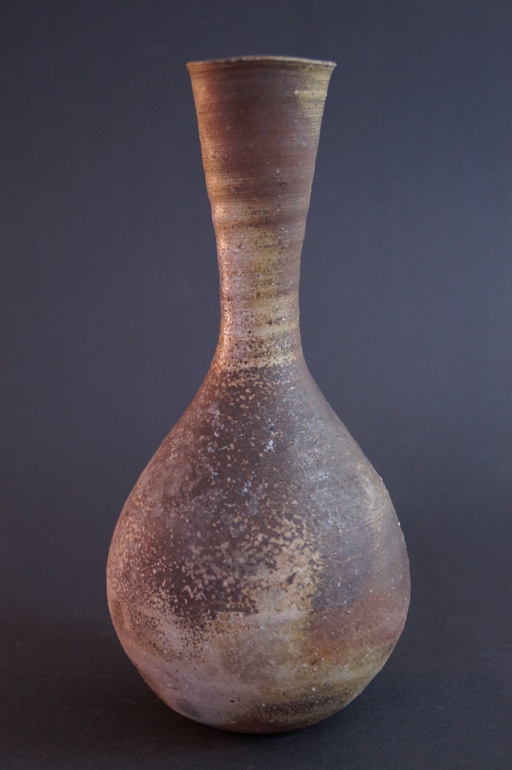 Bizen Vase Rueckansicht