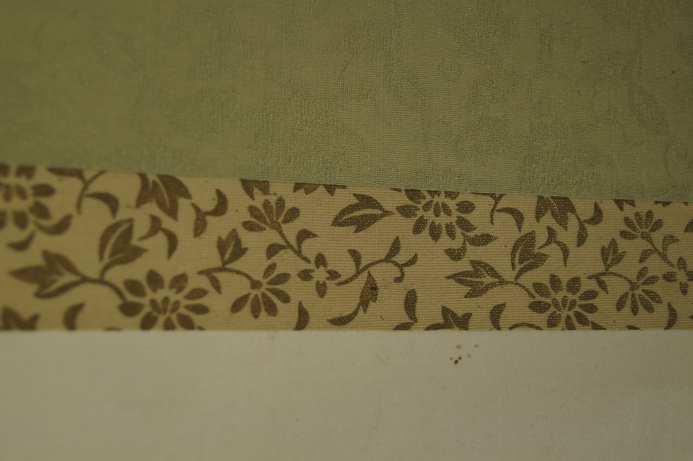 Plum Blossom in Snow Kakemono Mounting Detail 2