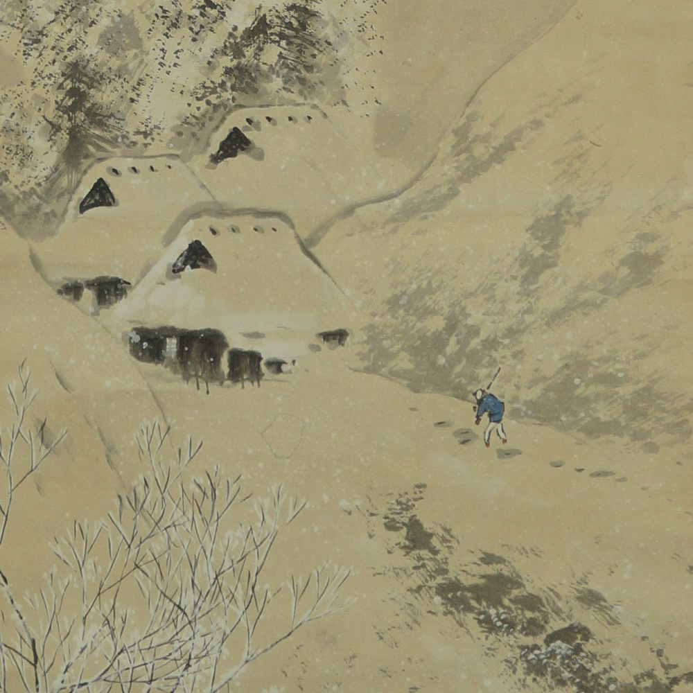 Winterlandschaft von Matsumado Imai Nahaufnahme Vorschau