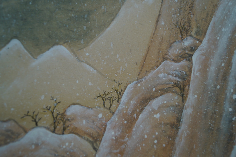 Berglandschaft Berglandschaft Nahaufnahme 4