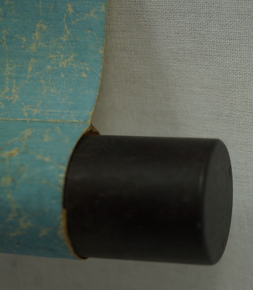 Calligraphy Print Create Justice Close-Up of the Scroll End Jikusaki Scroll Detail