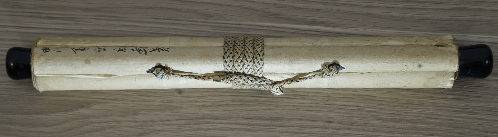 Kakemono Fuji Berg Zusammengerollt