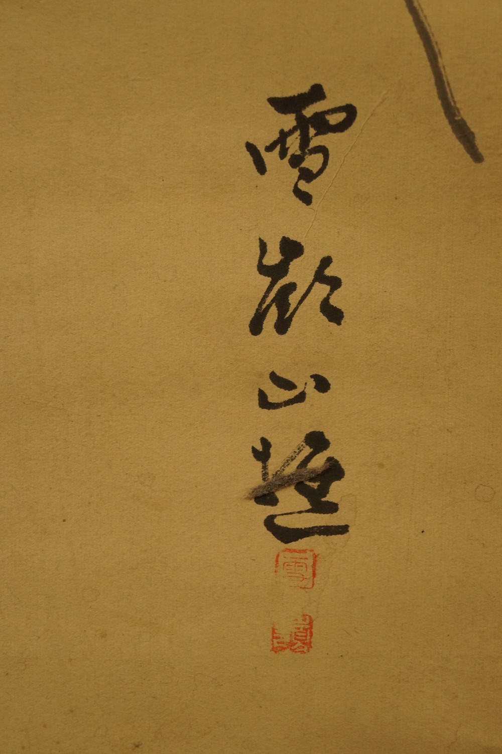 Bamboo Chrysanthemum and Sakura Signature Close-Up