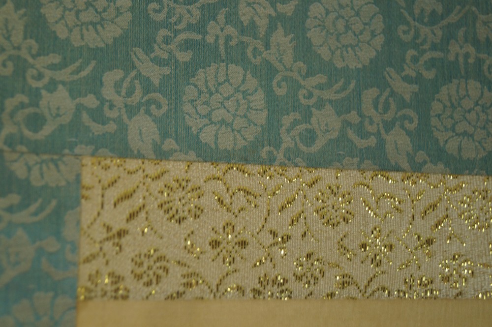 Koi Hanging Scroll Mounting Detail 1