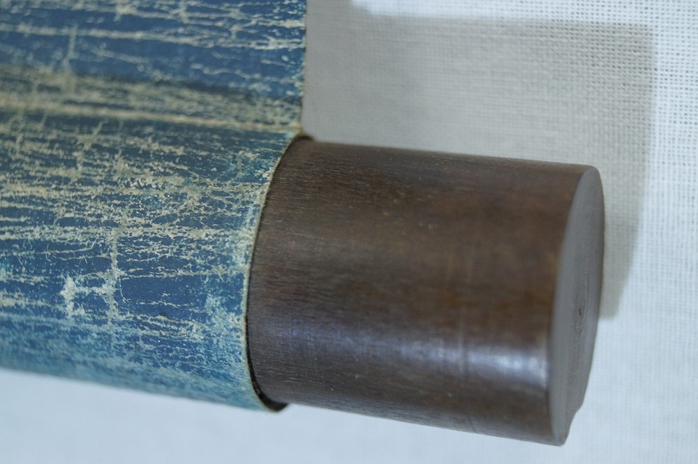 Kakemono Rising Sun Scroll Detail