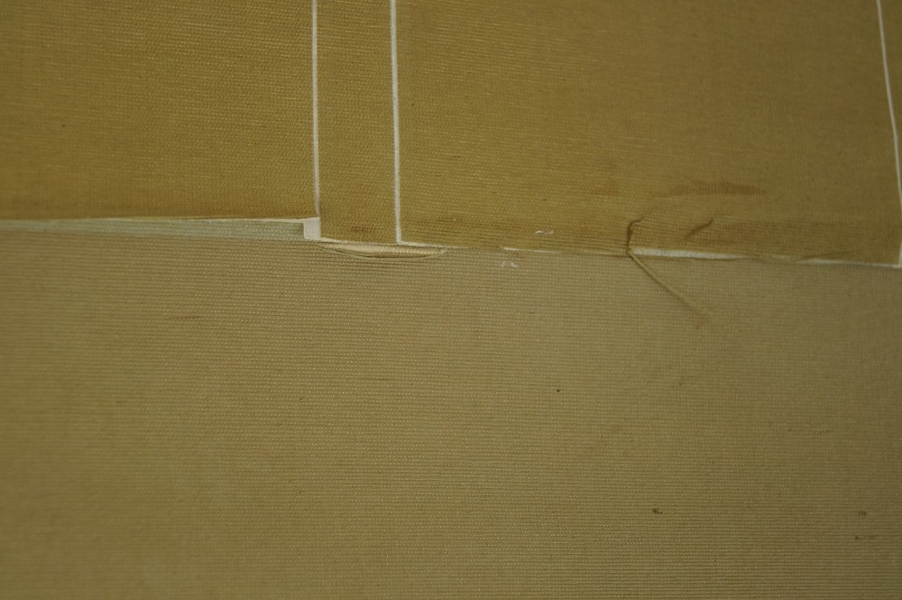 Kakemono Fuji Berg Montierungsdetail 2