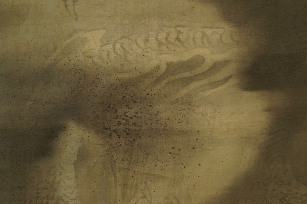 Drachen Kakemono Motiv Nahaufnahme 5