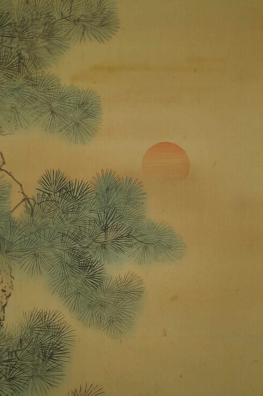 Takasago Hanging Scroll Pine Motif Close-Up