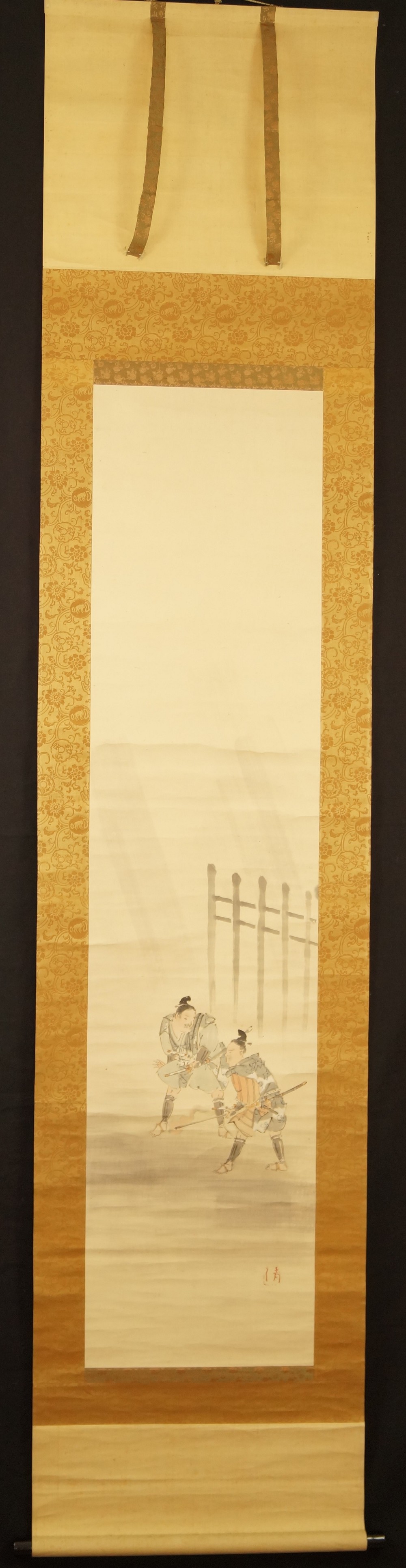 Soga Brothers Hanging Scroll Full View Hanging Scroll