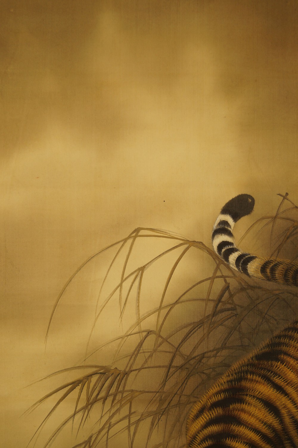 Tiger Kakemono Tail Motif Close-Up 1