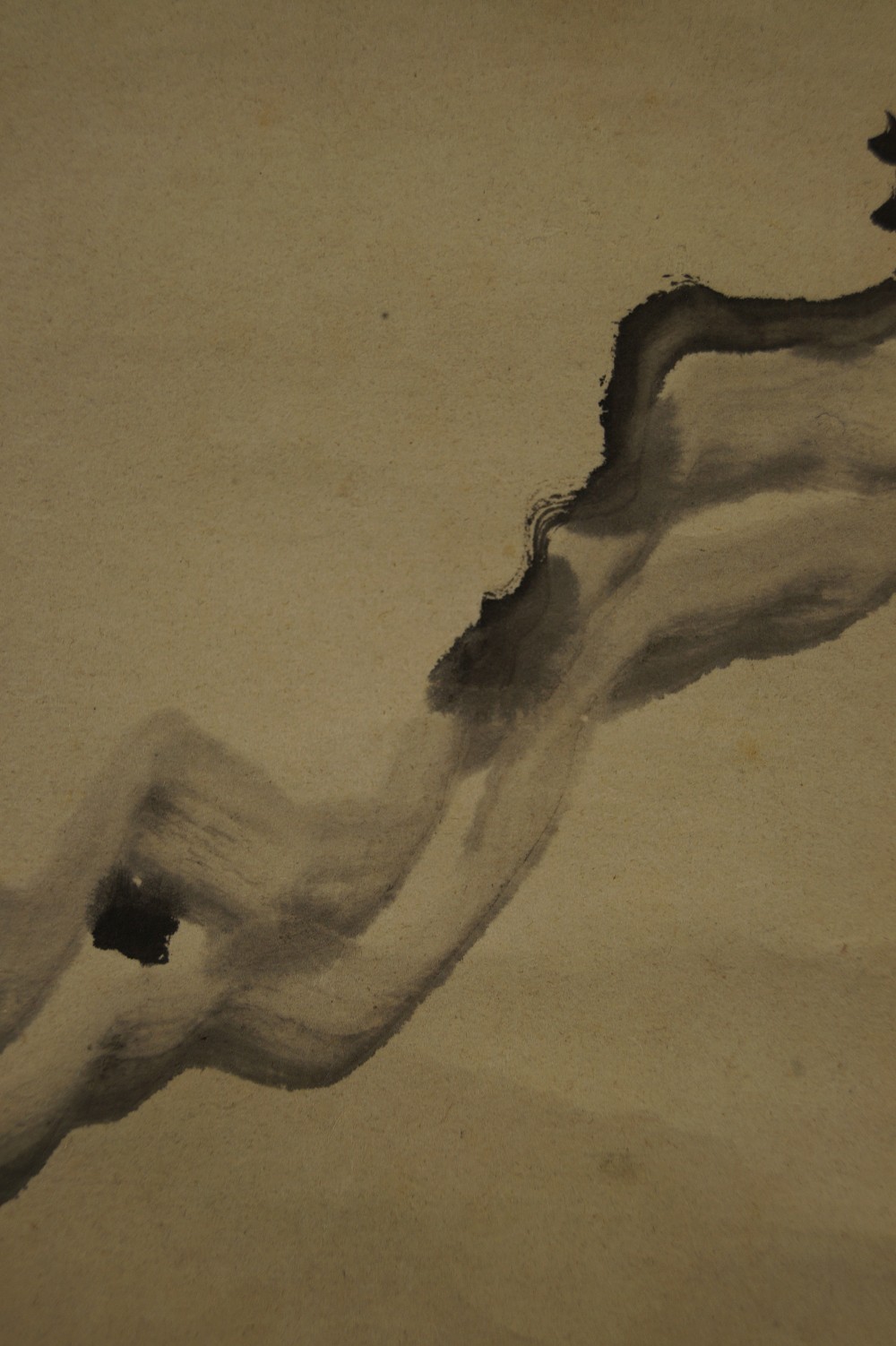 Bird on Pine Branch by Akiaki Okamoto Pine Motif Close-Up 3