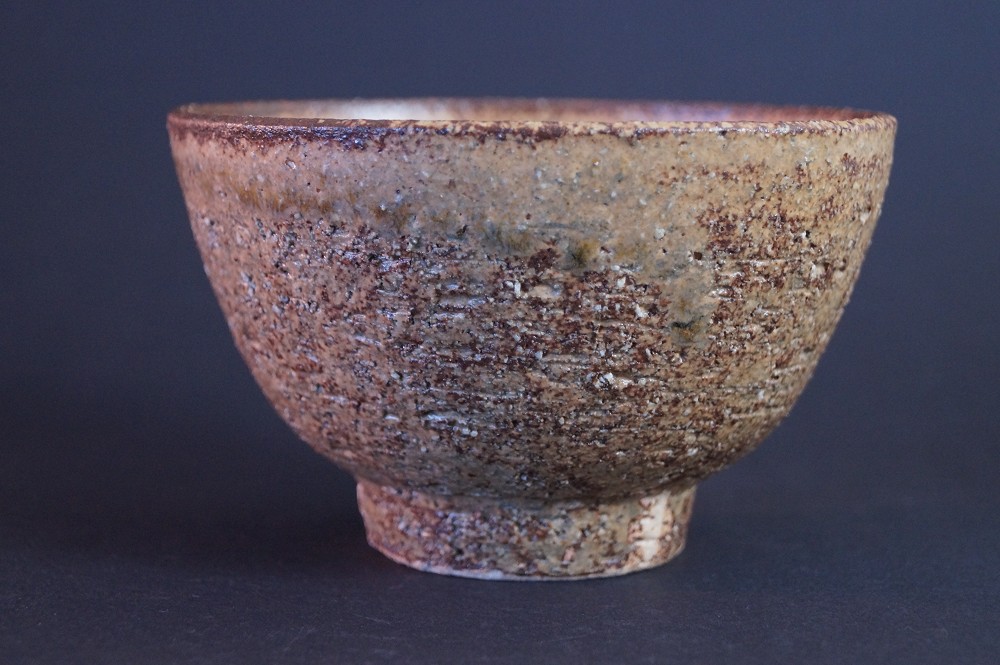 Seto Tea Bowl Chawan by Shohachi Taniguchi Side View 1