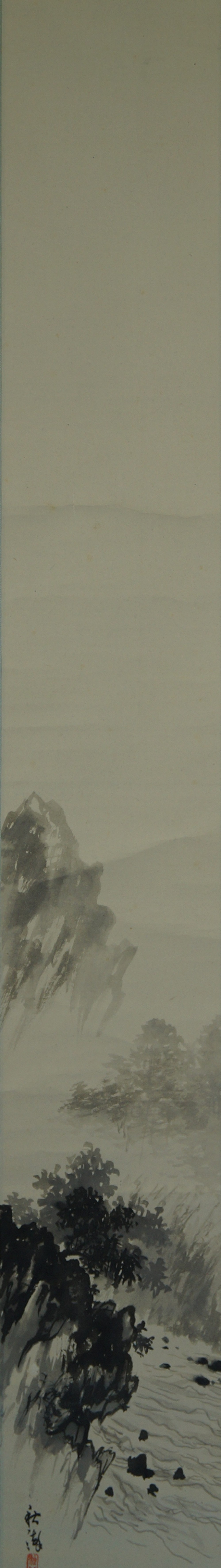 Kakemono Landschaft Gesamtmotiv ohne Rahmung