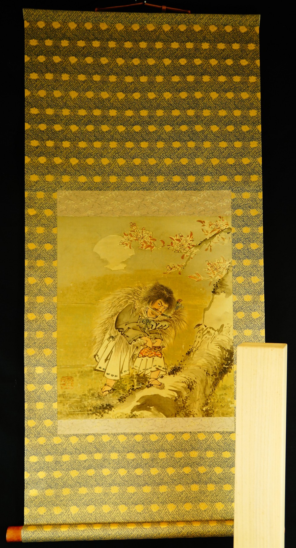 Nocturnal Robber Hanging Scroll Full View