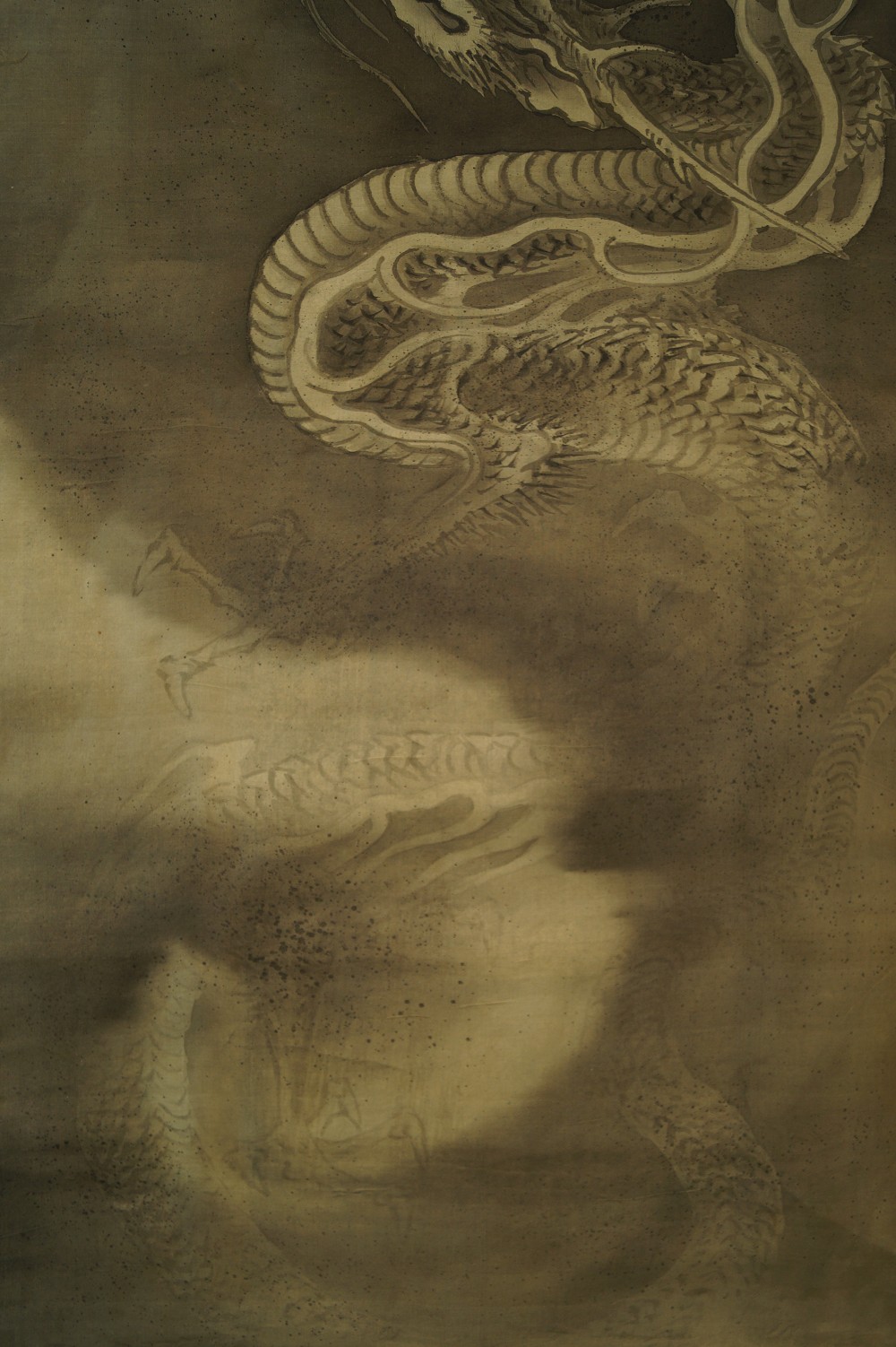 Drachen Kakemono Motiv Nahaufnahme 2