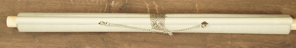 Two Playing Tigers by Tanaka Koga Kakemono Rolled Up