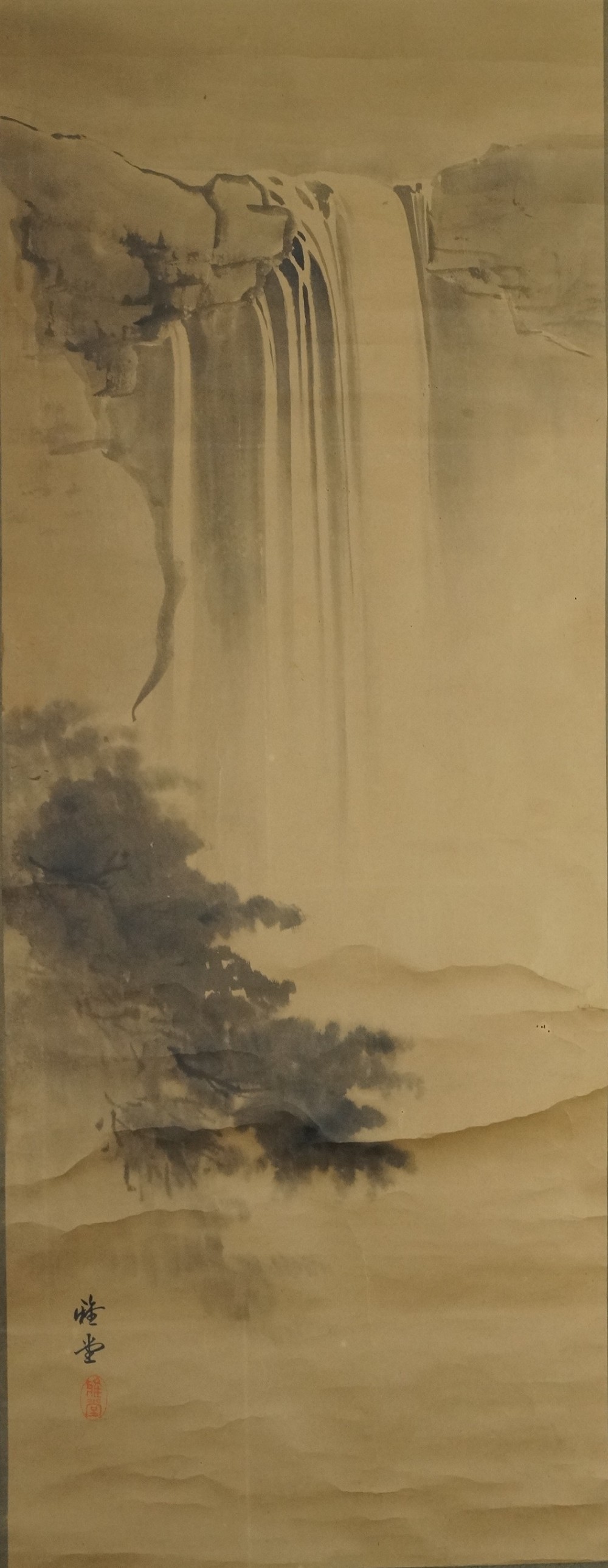 Wasserfall Gesamtmotiv ohne Rahmung