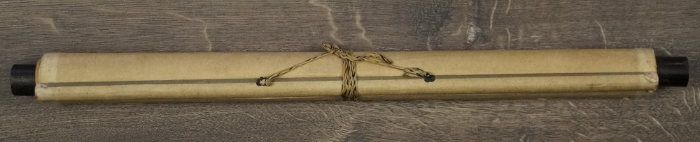 Wasserfall Kakemono zusammengerollt