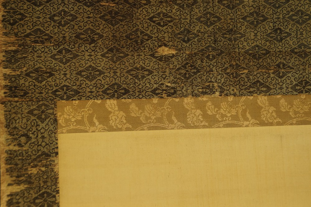 Pine in the Rising Sun by Kano Shunobu Mounting Detail 2