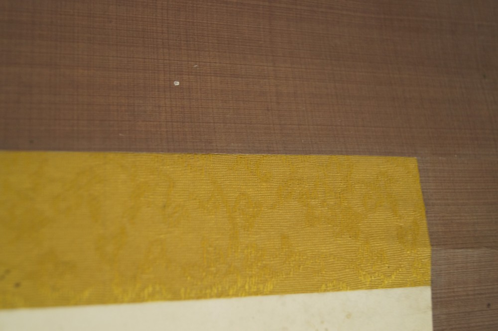 Hanging Scroll Bamboo Mounting Detail 2