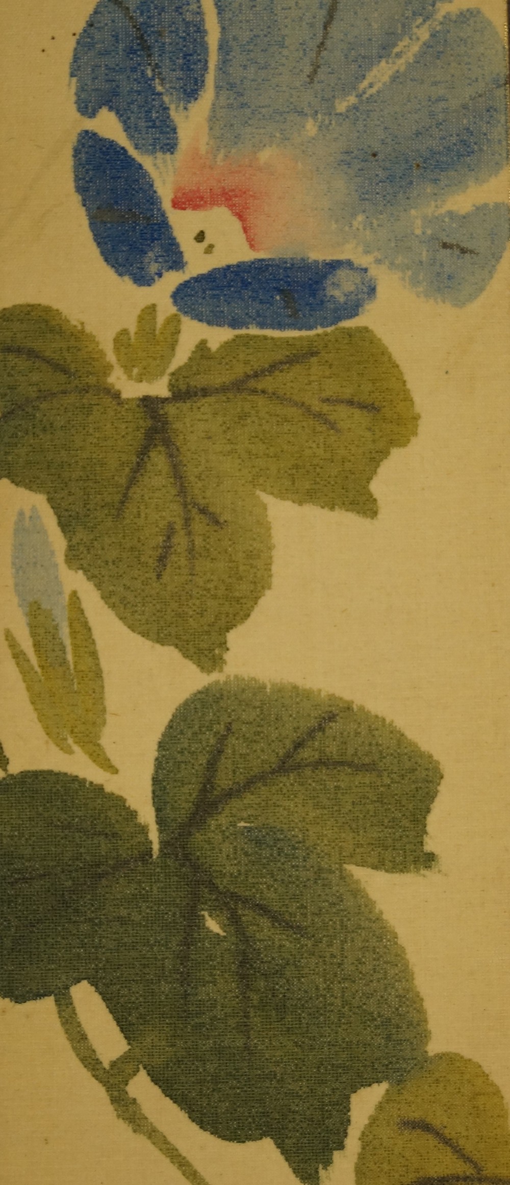 Japanese Painting Iris Motif Close-Up 2
