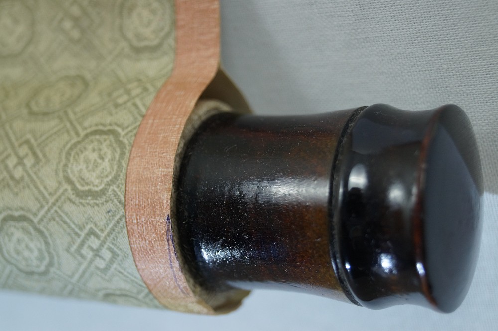 Kakemono Landschaft Rollendetail